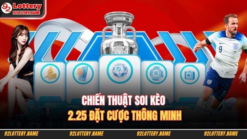 Chiến thuật soi kèo 2.25 đặt cược thông minh